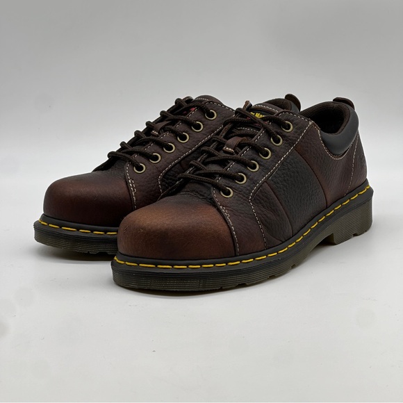 Dr. Martens Steel Toe Boots. Size 8 - Picture 4 of 11